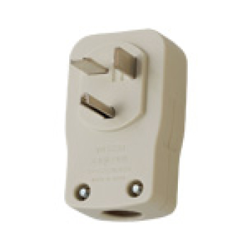 小型横型キャップ 接地2P30A 250V ホワイト
