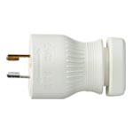 引掛タフキャップ 2P15A 125V ミルキーホワイト