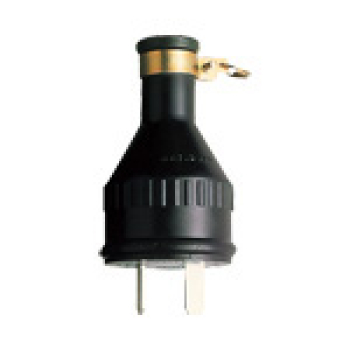 防水ゴムキャップ 2P20A 250V ブラック