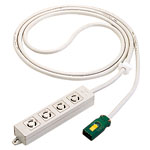 �ϡ��ͥ���OA���å� ����2P15A 125V ���� 4���� 3m ���졼 ����֥����䥱���֥���