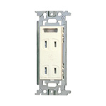 �ե륫�顼 ����ۤ�����֥륳�󥻥�� 15A 125V ���� �ߥ륭���ۥ磻��
