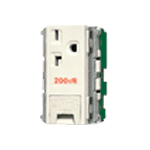 �ե륫�顼 15A��20A������������������ߥʥ������ϥ��󥻥�� 20A 250V �ե�åȷ� ��󥿥å��ץ졼�ȡ��������� �ߥ륭���ۥ磻��