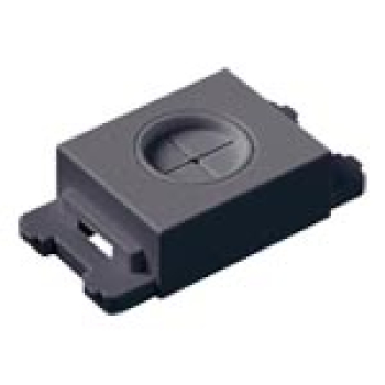 通線チップ ブッシング付 グレー