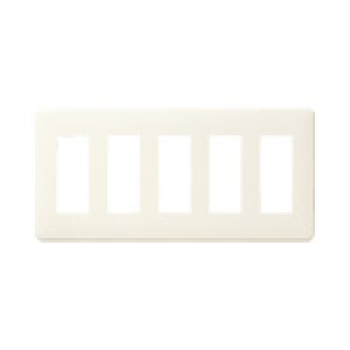 フルカラーモダンプレート 15コ用 ミルキーホワイト
