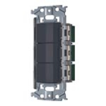 SO-STYLE 埋込スイッチセット(スイッチC×3) マットグレー