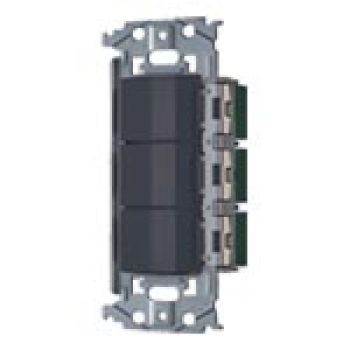 SO-STYLE 埋込スイッチセット(スイッチE、C、E) マットグレー