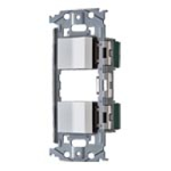 SO-STYLE 埋込スイッチセット スイッチE×2 マットホワイト