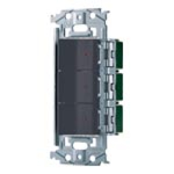 SO-STYLE 埋込スイッチセット(パイロットスイッチC 4A×3) マットグレー