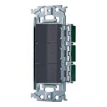 SO-STYLE 埋込スイッチセット(パイロットスイッチC 0.5A×3) マットグレー