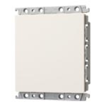 コスモ ワイド21 ブランクカバー 2連用 取付枠付 ベージュ