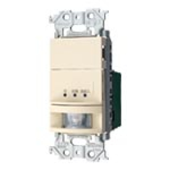 アドバンス 壁取付 熱線センサ付自動スイッチ 2線式・3路配線対応形 LED専用 マットベージュ