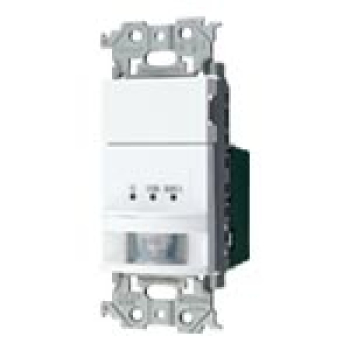 アドバンス 壁取付 熱線センサ付自動スイッチ 2線式・3路配線対応形 LED専用 マットホワイト