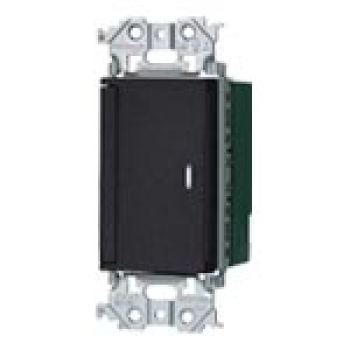 アドバンス あけたらタイマ(2線式・親器・3路配線対応形)(逆位相調光用)(遅れ消灯・留守番タイマ機能付)(マットブラック)