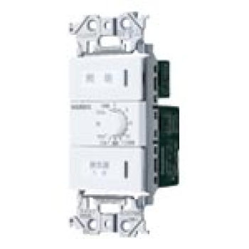 アドバンス 埋込電子浴室換気スイッチ(マットホワイト)