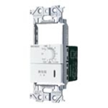 アドバンス 埋込 電子 浴室換気スイッチ スイッチスペース+12時間タイマ マットホワイト