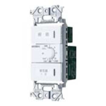アドバンス 埋込電子浴室換気スイッチ(マットホワイト)