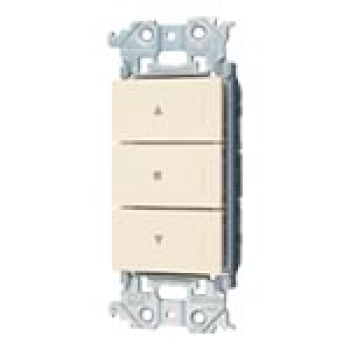アドバンス 埋込電動シャッタ用押釦スイッチセット 3a接点 マットベージュ