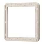 コスモ ワイド21 プレート用継枠 高さ12mm 2連用 ラウンド ベージュ