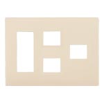 アドバンスコンセントプレート6コ用(3+2+1)(マットベージュ)