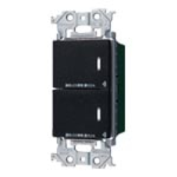 アドバンス リンクプラス 埋込ダブルスイッチ マットブラック