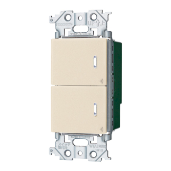 アドバンス リンクプラス 埋込ダブルスイッチ マットベージュ