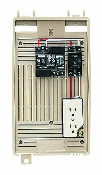 屋外電力用仮設ボックス