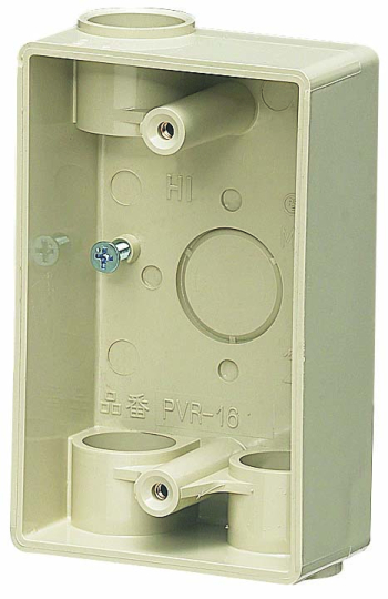 露出下面2コ口スイッチBOX