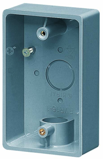 露出1コ用SWBOX グレー