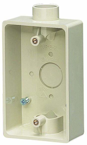 露出1コ用SWBOX ベージュ