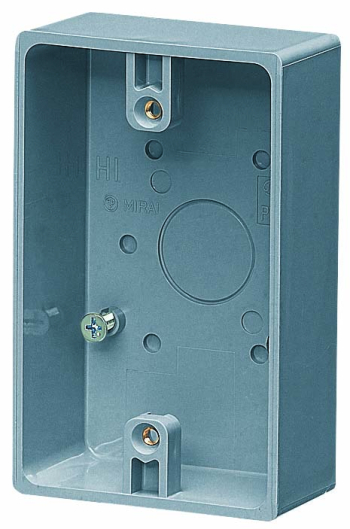 露出1コ用SWBOX グレー