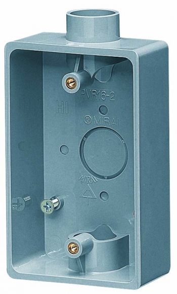 露出1コ用SWBOX グレー