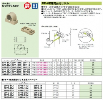 台付サドル用スペーサー 20個入