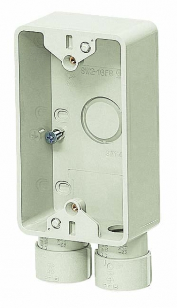 SW1-16FG 露出スイッチボックス Gタイプ 未来工業株式会社の通販