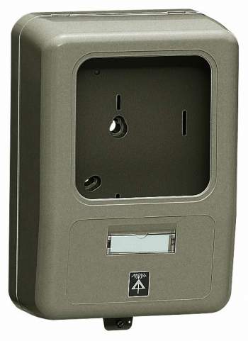 電力量計ボックス Lブラウン