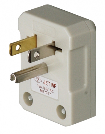 15A 125V 接地L形プラグ