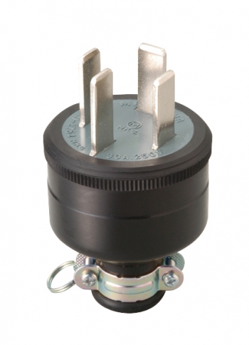 接地3P 30A ゴムプラグ