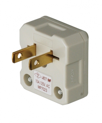 15A 125V L形プラグ