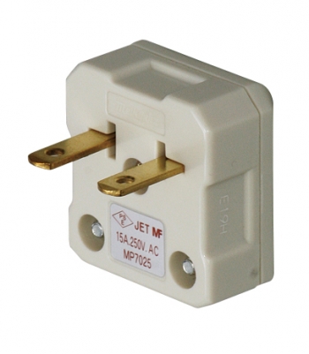 15A 250V L形プラグ